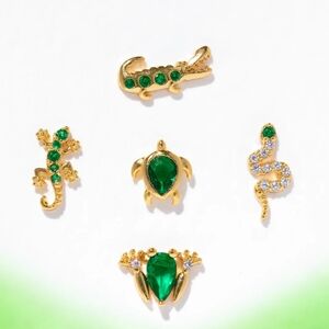 Emerald Rainforest Stud Set Girls Crew